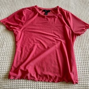 Forever 21 Mesh Crop Top